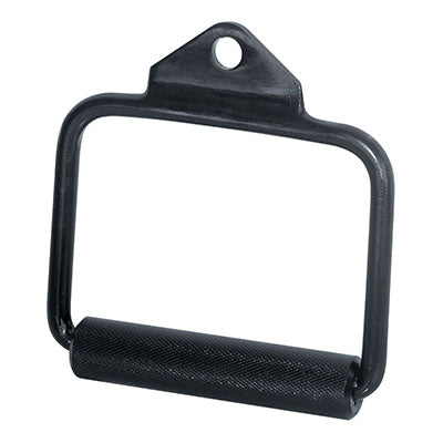 Power Systems Black Chrome, Cable Stirrup Handle — for Fitness Equipment in Clinical and Institutional Care