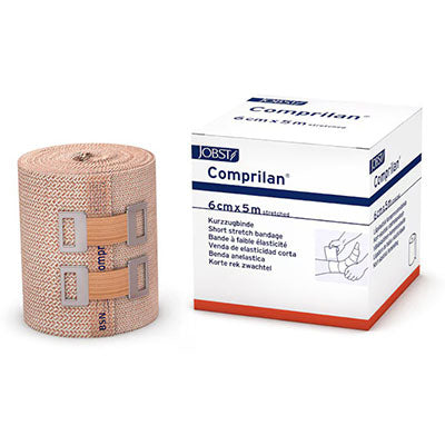 FEI Comprilan Compression Bandage, Cotton Short Stretch, 1.5" x 5 yd (4cm x 5m), Case of 24 — for Flexibility and Mobility Training