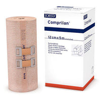 FEI Comprilan Compression Bandage, Cotton Short Stretch, 4.5" x 5 yd (12cm x 5m), Case of 20 — for Flexibility and Mobility Training