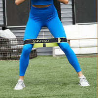 BOSU Fabric Resistance Band, Light (Lime Green) — for Resistance Training and Rehabilitation