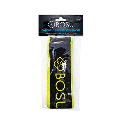 BOSU Fabric Resistance Band, Light (Lime Green) — for Resistance Training and Rehabilitation