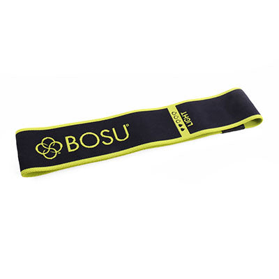 BOSU Fabric Resistance Band, Light (Lime Green) — for Resistance Training and Rehabilitation