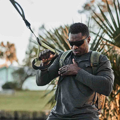 TRX Pro4 Suspension Trainer, Camo — for Resistance Tubing in Clinical and Institutional Care