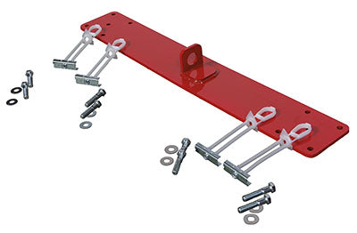 Ethos Med Sled Wall Bracket Anchor System for Metal / Plaster Installation — for Flexibility and Mobility Training