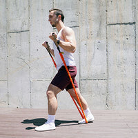 Stroops Slastix Toner with Standard Grip, Orange, 48", Very Light (10 lbs.) — for Resistance Training and Rehabilitation