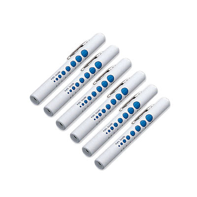 ADC Adlite Disposable Penlight, 6 count, White — for Medical Essentials in Clinical and Institutional Care
