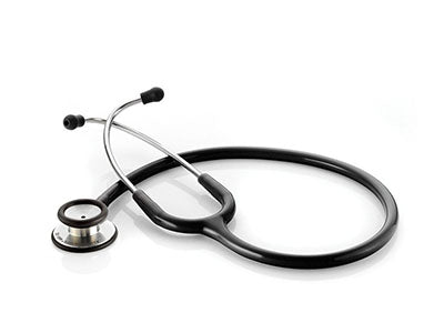 ADC Adscope Clinician Stethoscope, Adult 30", Black — for Clinical Assessment