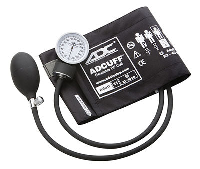 ADC Prosphyg Pocket Aneroid Sphyg, Adult, Black — for Blood Pressure Monitoring