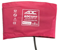 ADC Bariatric Adcuff Sphyg Cuff, 1 Tube, Burgundy — for Blood Pressure Monitoring