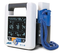 ADC AdView 2 Diagnostic Station, w/ Blood Pressure and Temperature Modules — for BP, Oxygen, Pulse in Clinical and Institutional Care