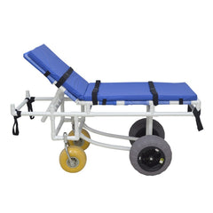 MJM All Terrain Stretcher with Non-Corrosive Wheel Bearings