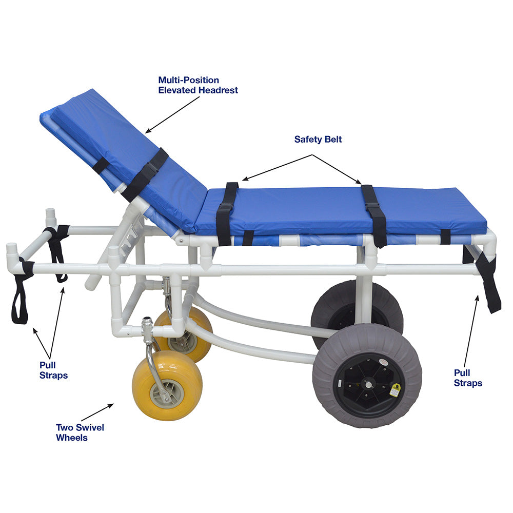 MJM International 780-ATS-YW-GRYW All Terrain Stretcher