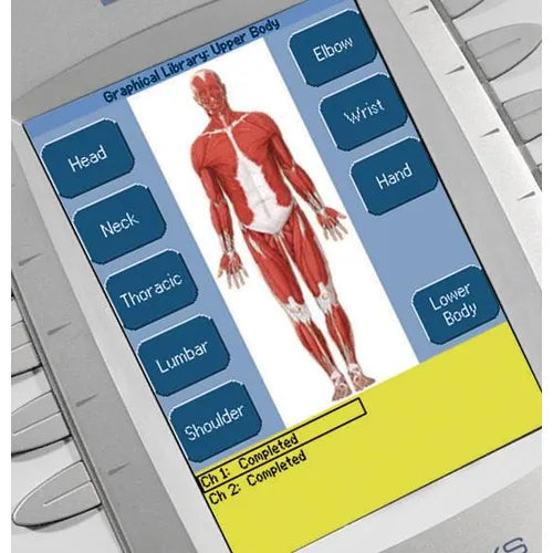 Chattanooga Vectra Genisys 2878 Combination System / Electrotherapy & Ultrasound with Cart