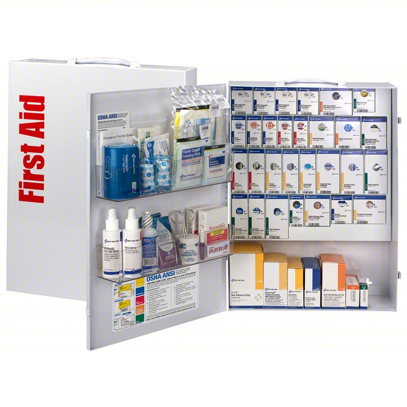 First Aid Only XL Metal SmartCompliance Cabinet for General Business (Non-Medicated)