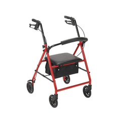 Rhythm Healthcare 4-Wheel Steel Rollator with 6" Wheels