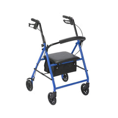 Rhythm Healthcare 4-Wheel Steel Rollator with 6" Wheels