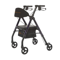 Rhythm Healthcare Royal Universal Aluminum 4-Wheel Rollator with Universal Height Adjustment