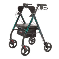 Rhythm Healthcare Royal Deluxe Universal - Aluminum 4 Wheel Rollator with Universal Height Adjustment