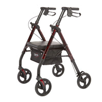 Rhythm Healthcare Royal Deluxe Universal - Aluminum 4 Wheel Rollator with Universal Height Adjustment