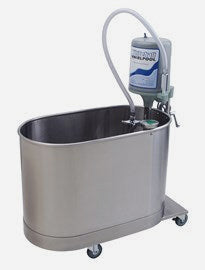 Whitehall WHE-22-M Extremity Whirlpool — 22 Gallon Mobile Hydrotherapy Tank