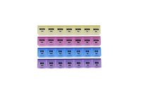 FabLife CanDo 7 Day Pill Organizer — for Medication Aids in Clinical and Institutional Care