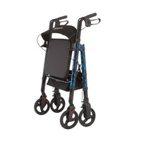 Rhythm Healthcare Regal Bariatric Aluminum 4 Wheel Rollator with Universal Height Adjustment