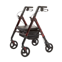 Rhythm Healthcare Regal Bariatric Aluminum 4 Wheel Rollator with Universal Height Adjustment