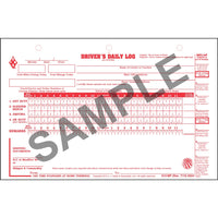 J.J. Keller Deluxe Duplicate Daily Log with Detailed DVIR & Recap - Loose-Leaf