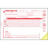 J.J. Keller Driver's Daily Log Book, No DVIR, with Recap - Stock