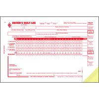 J.J. Keller Driver's Daily Log Book with Simplified DVIR & Recap - Stock