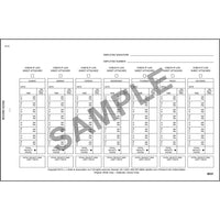 J.J. Keller Driver's Exemption Log No DVIR, Short-Haul Operations - Carbonless