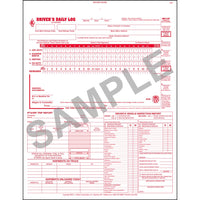 J.J. Keller 5-In-1 Driver's Daily Log Book, 2-Ply, Carbonless - Stock Log