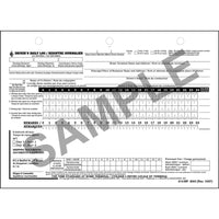 J.J. Keller Canadian Driver's Daily Log, Bilingual, Retail Packaging - Stock