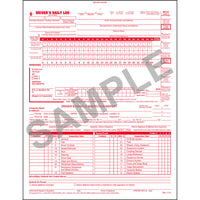 J.J. Keller Canadian 2-In-1 Driver's Daily Log Book, 2-Ply, with Carbon, with Detailed DVIR - Stock Log