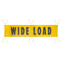 J. J. Keller Mesh Wide Load Banner with Grommets for Ropes