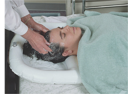FabLife Inflatable shampoo basin, crescent — for Treatment and Examination Rooms