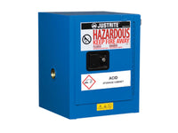 Justrite 860428 Cabinet, Haz Mat Ctop 4 Gallon Self-close