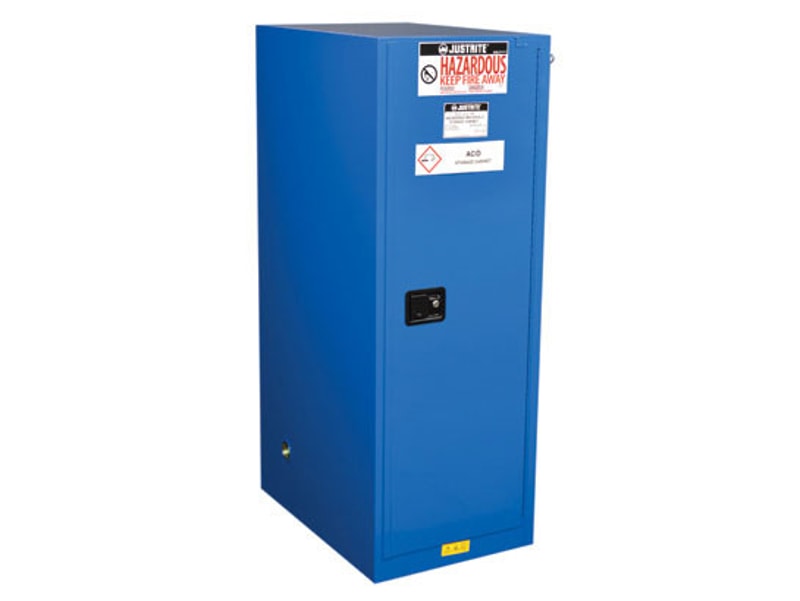 Justrite 865428 Cabinet, Haz Mat Slm 54 Gallon Self-close
