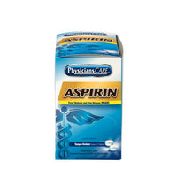First Aid Only PhysiciansCare Aspirin Tablets, 100 Count, 325mg (Pack of 60)