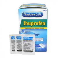 First Aid Only PhysiciansCare Ibuprofen Pain Reliever Medication 200mg, 50 Packets Of Two Tablets (Pack of 40)