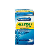 First Aid Only PhysiciansCare Allergy Plus Antihistamine Medication, 50 Doses (Pack of 18)