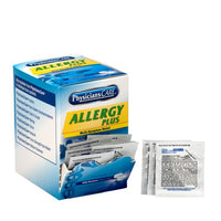 First Aid Only PhysiciansCare Allergy Plus Antihistamine Medication, 50 Doses (Pack of 18)