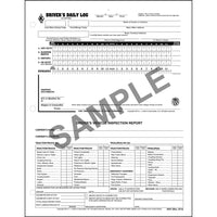 J.J. Keller Two-In-One Driver's Daily Log - Stock, Loose-Leaf, Carbonless (Pack of 100)