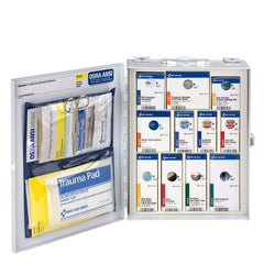 First Aid Only Medium Metal SmartCompliance Food Service First Aid Cabinet