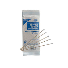 First Aid Only 6" Wood Shaft Non-Sterile Cotton Tipped Applicators