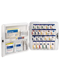 First Aid Only SmartCompliance ANSI A Complete First Aid Plastic Cabinet with Meds