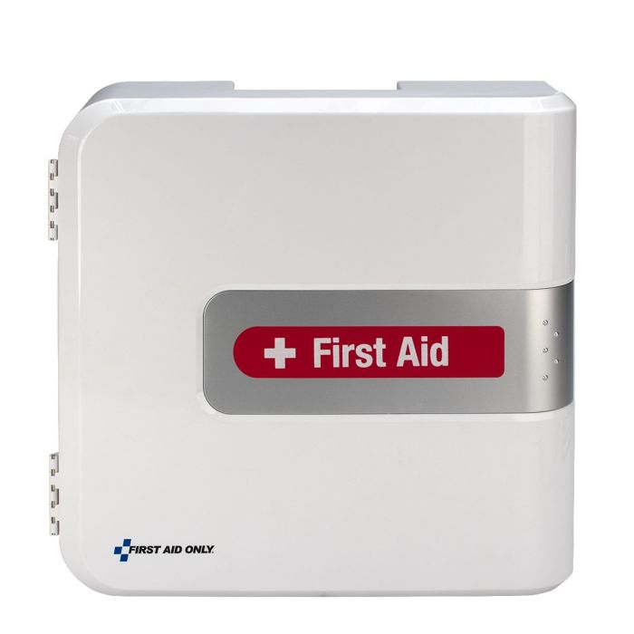 First Aid Only SmartCompliance 50-Person Large Plastic Cabinet (No Meds)
