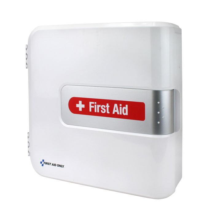 First Aid Only SmartCompliance 50-Person Large Plastic Food Service Cabinet with Medications