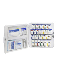 First Aid Only SmartCompliance ANSI A Complete Plastic Food Service Cabinet with Meds (Pack of 2)