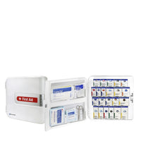 First Aid Only SmartCompliance ANSI A Complete Plastic Food Service Cabinet with Meds